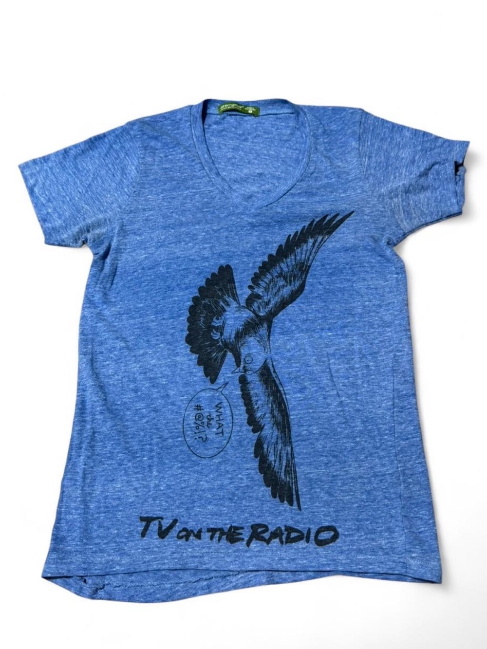 Rare vintage TV on the Radio heather blue band tee 🎶🕊️